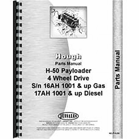 AFTERMARKET Payloader Chassis Parts Manual for Hough H50 RAP72960